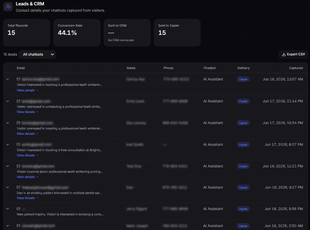 Turn conversations into qualified leads — Convolyn
